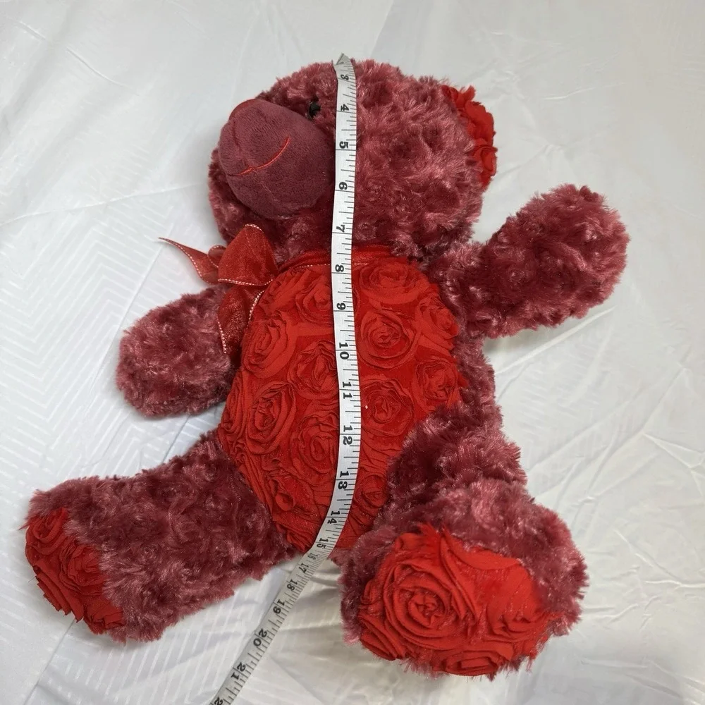 Red Stuffed Animal Polyester Fiber Made In China